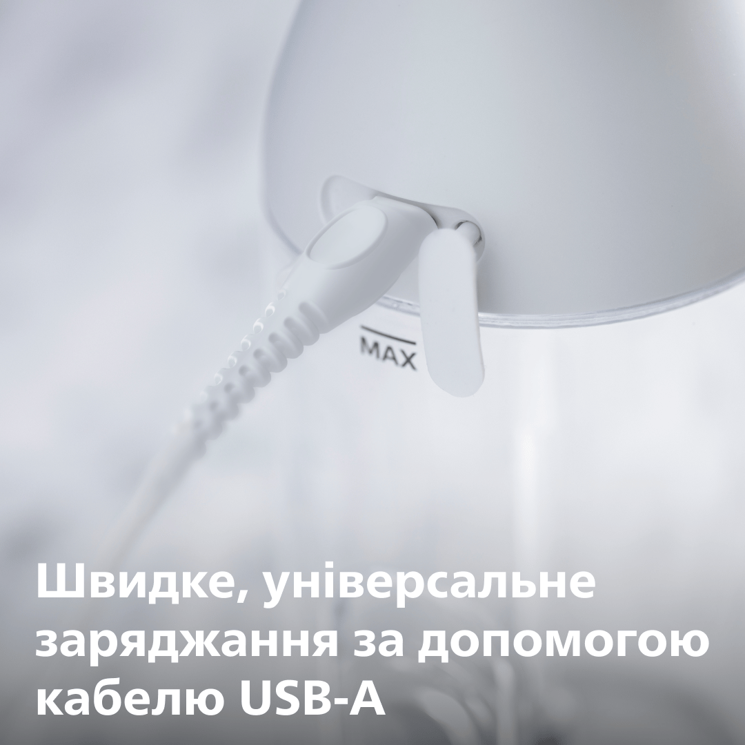 Зубна електрощітка PHILIPS HX3826/31 Іригатор