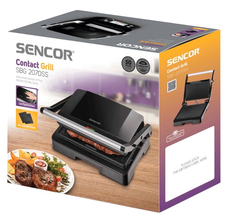 Гриль SENCOR SBG 2070SS