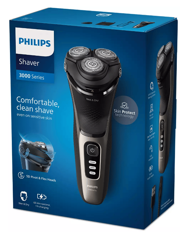 Електрична бритва PHILIPS S3242/12 series 3000