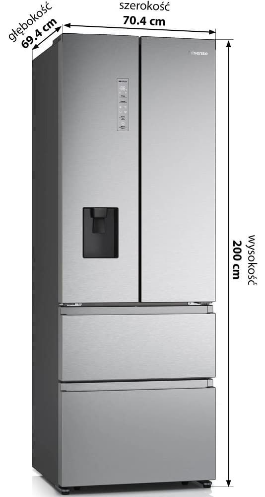 Холодильник HISENSE RF632N4WIE1 (BCD-454W)
