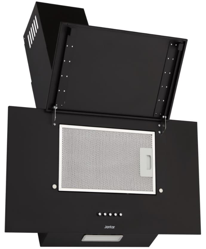 Витяжка з нахилом JANTAR VRT 650 LED 60 BL