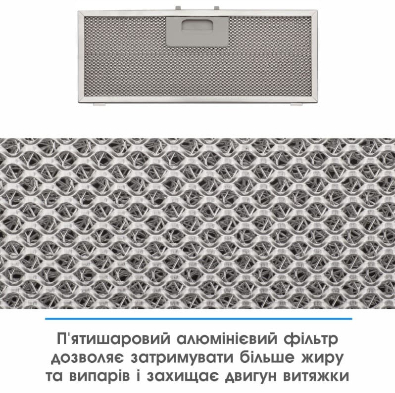 Витяжка ELEYUS UNIA 800 LED 52 BL