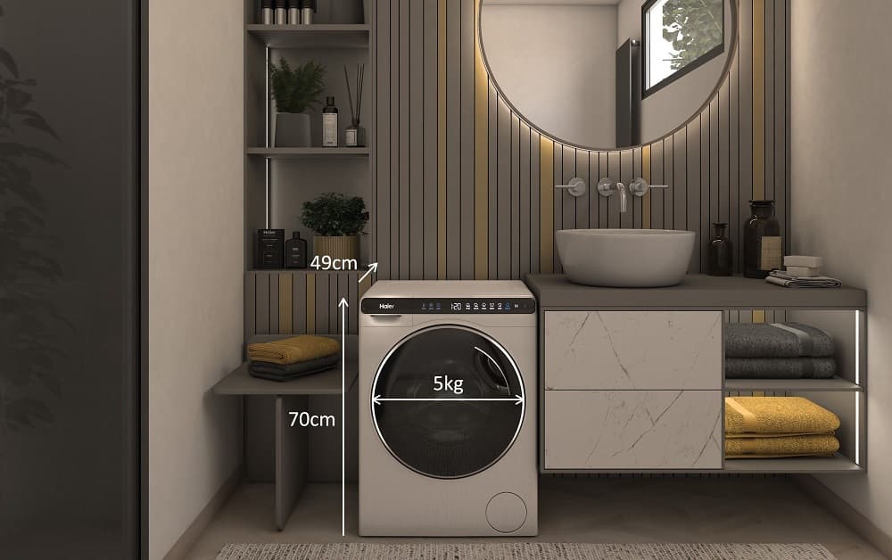 Пральна машина HAIER HW50-BP12307
