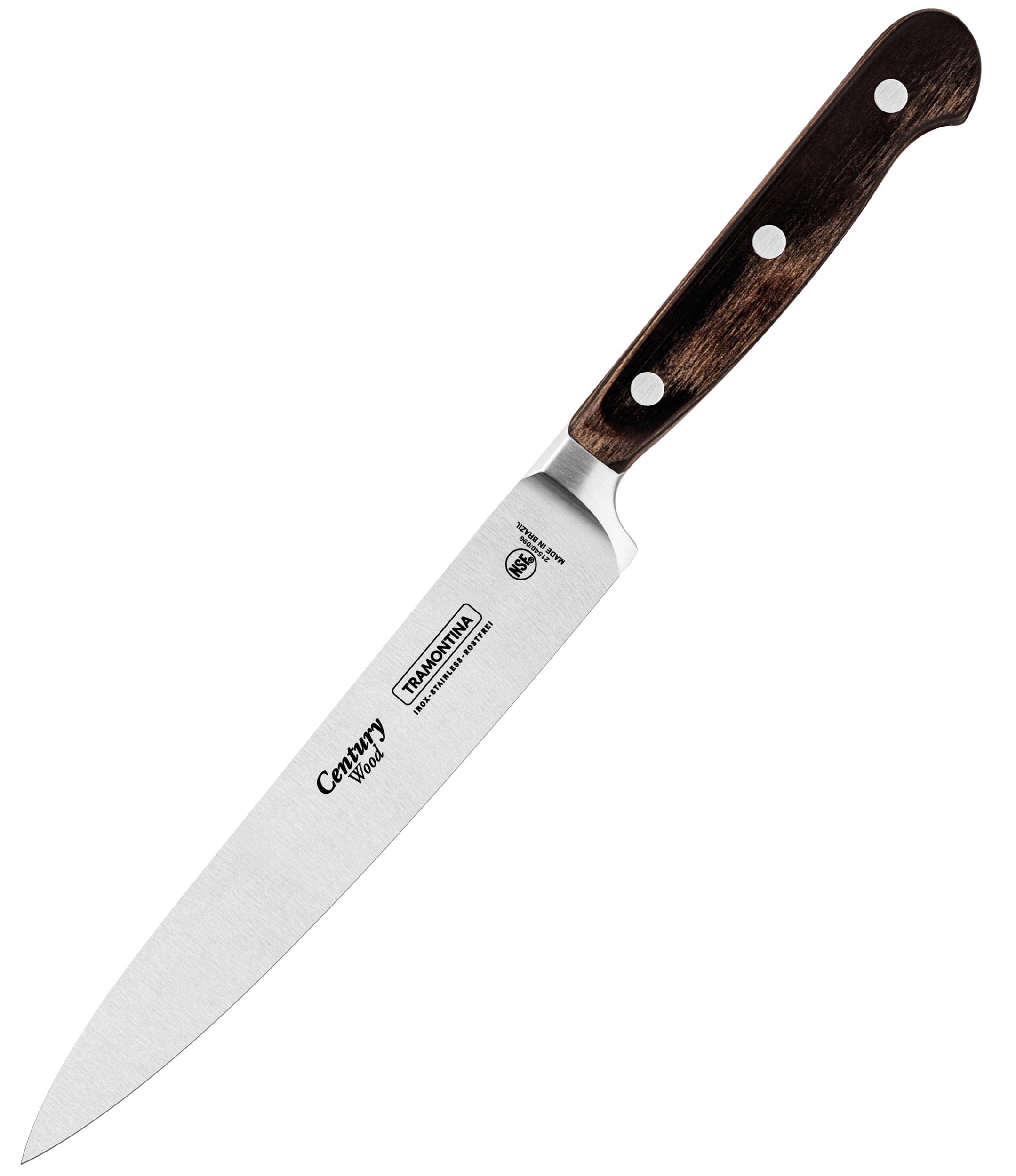 Ніж TRAMONTINA CENTURY WOOD універс. 152мм (21540/196)