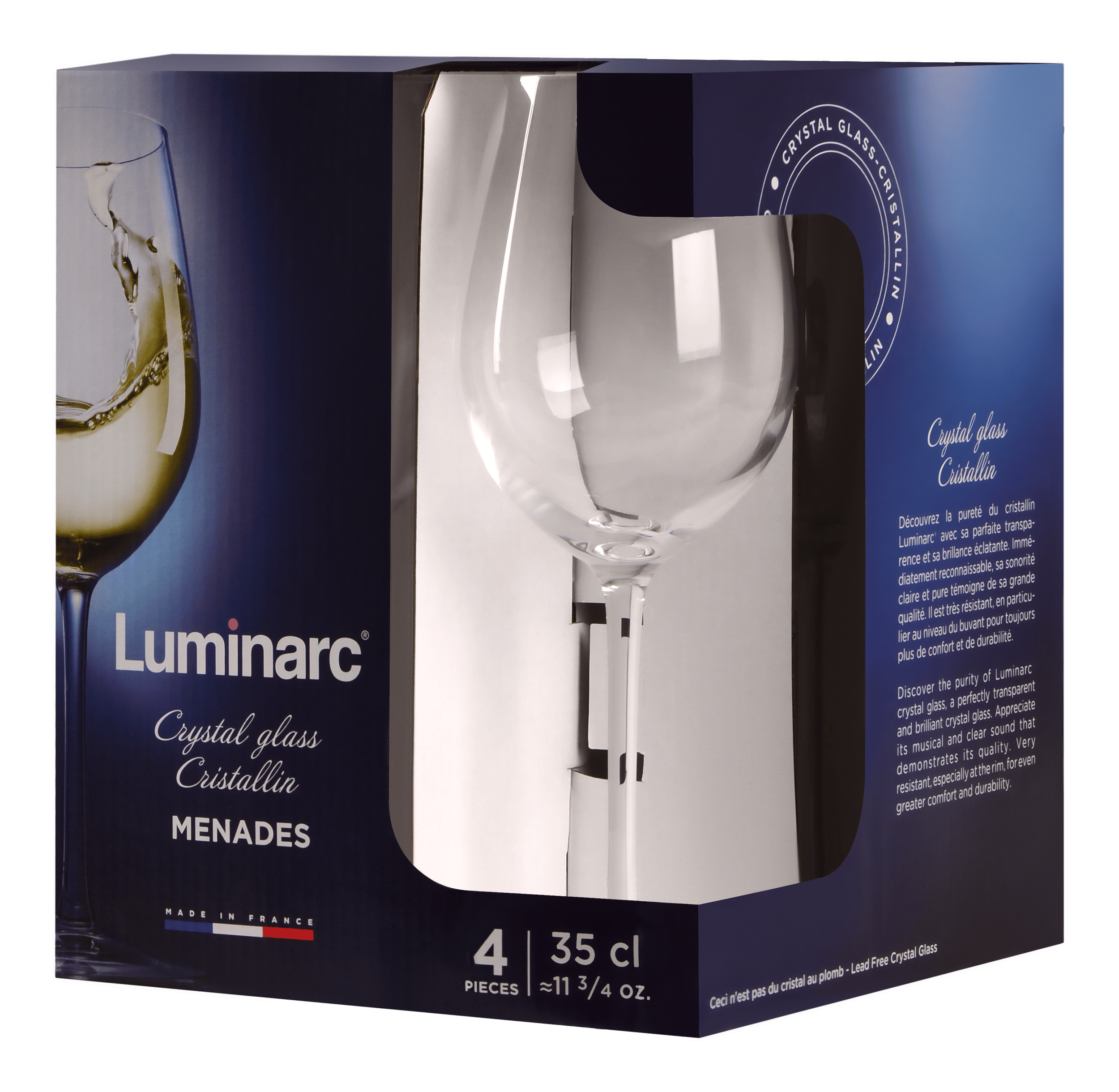 Келих LUMINARC MENADES /НАБІР/4х360 мл (V5961*)