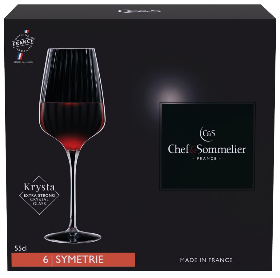 Келих C&S SYMETRIE /НАБІР/6*550 мл (V2696/1)
