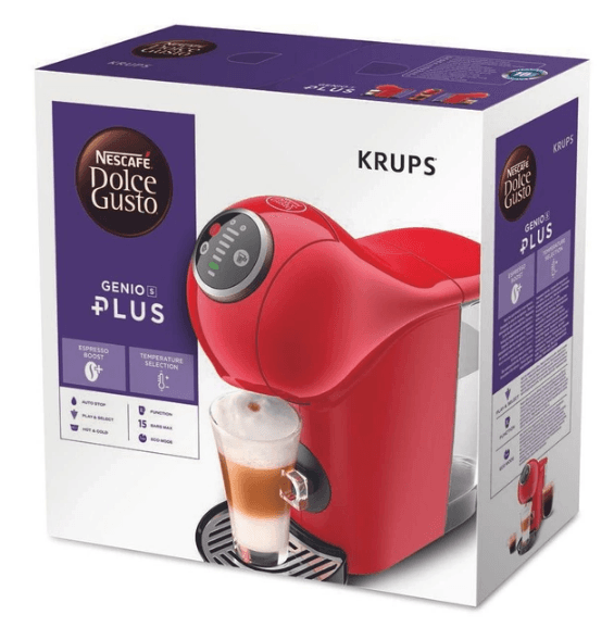 Кавоварка капсульна KRUPS GENIO S PLUS KP340510