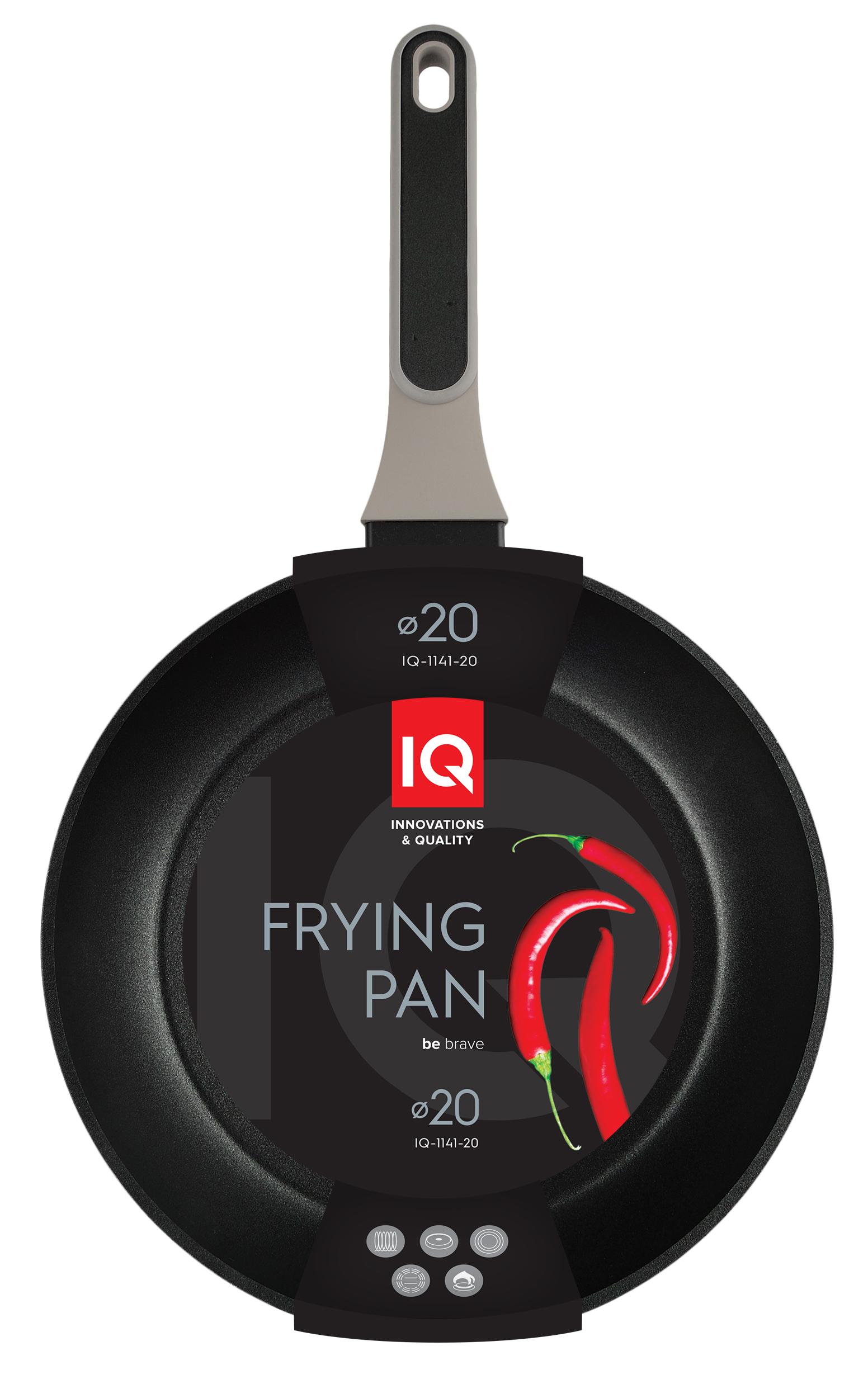 Сковорода IQ Be Brave глибока 20 см б/кришки (IQ-1141-20)