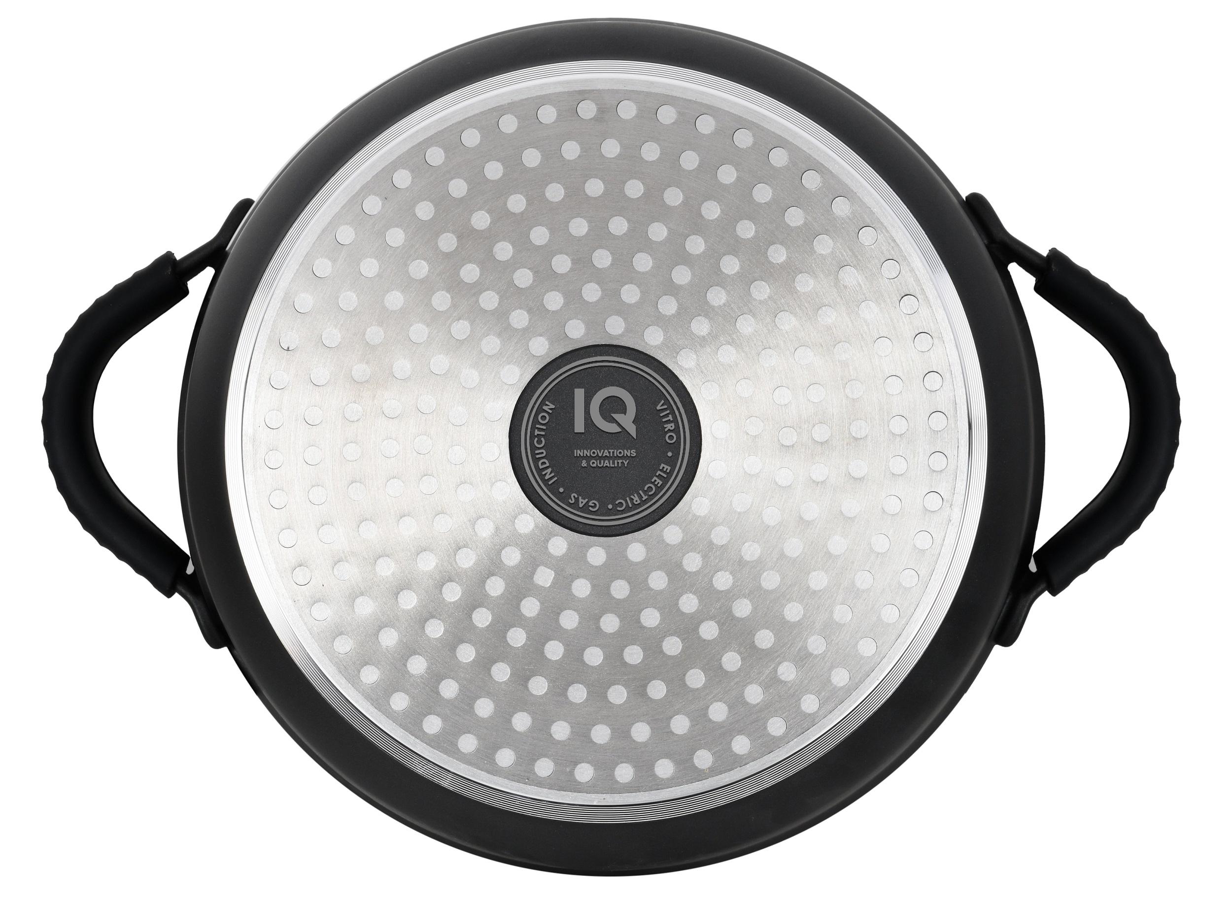 Каструля IQ Be Traditional алюмінієва 20 см (2.7 л) з кришкою (IQ-2045-20)