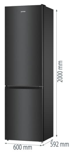 Холодильник GORENJE NRK6202EBXL4