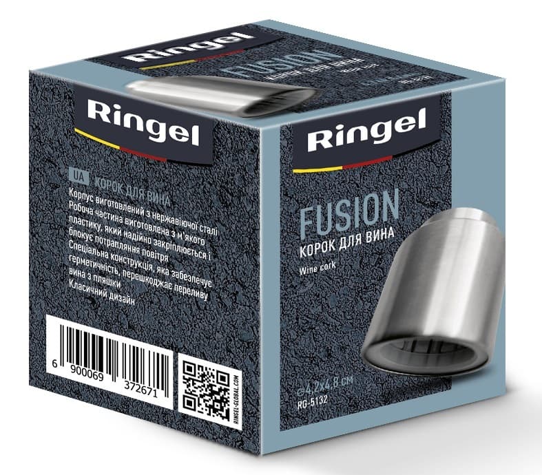 Кух.прилад RINGEL Fusion багаторазовий корок для винної пляшки (RG-5132)