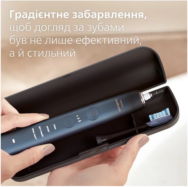 Зубна електрощітка PHILIPS HX9911/88 Sonicare DiamondClean Aquamarine