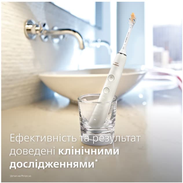 Зубна електрощітка PHILIPS HX9911/19 Sonicare DiamondClean 9000 White