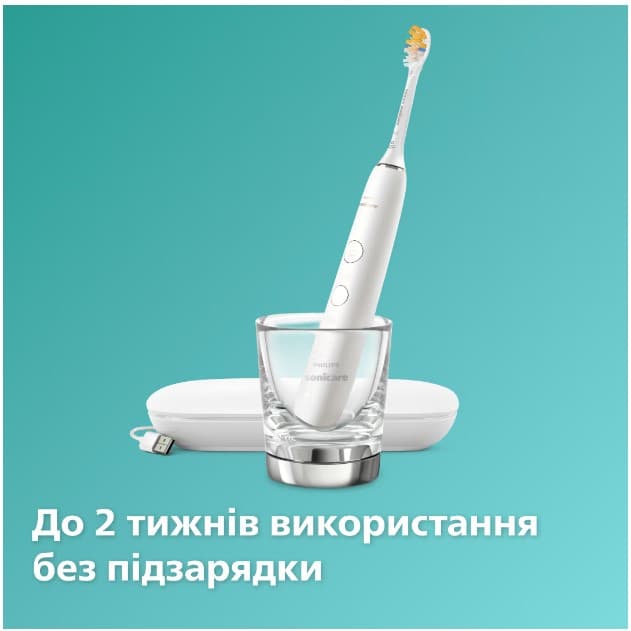 Зубна електрощітка PHILIPS HX9911/19 Sonicare DiamondClean 9000 White
