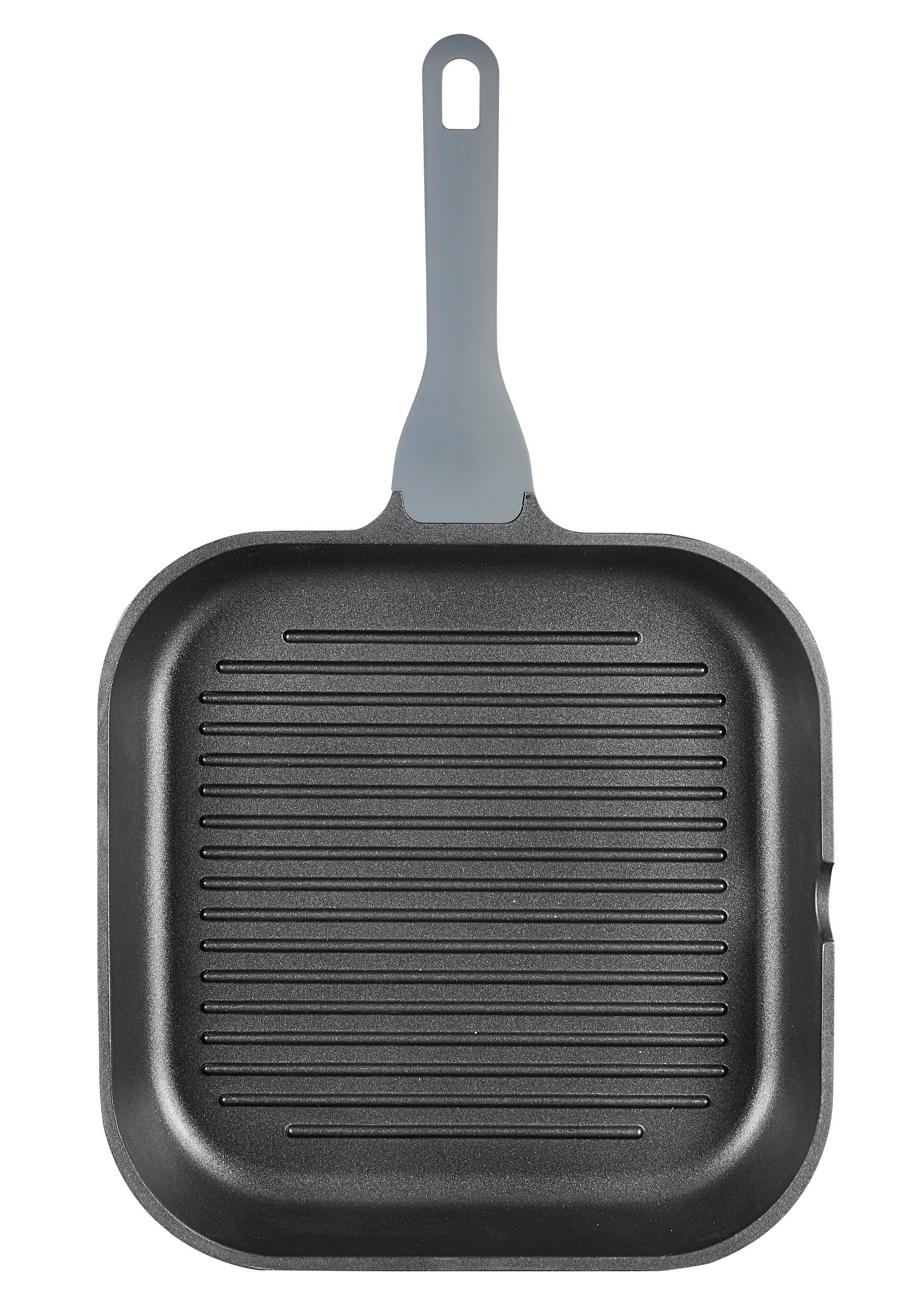 Сковорода IQ Be Creative гриль 28 см б/кришки (IQ-1147-28 g)