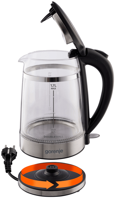 Чайник GORENJE K17GDW (KEG5818-GS)