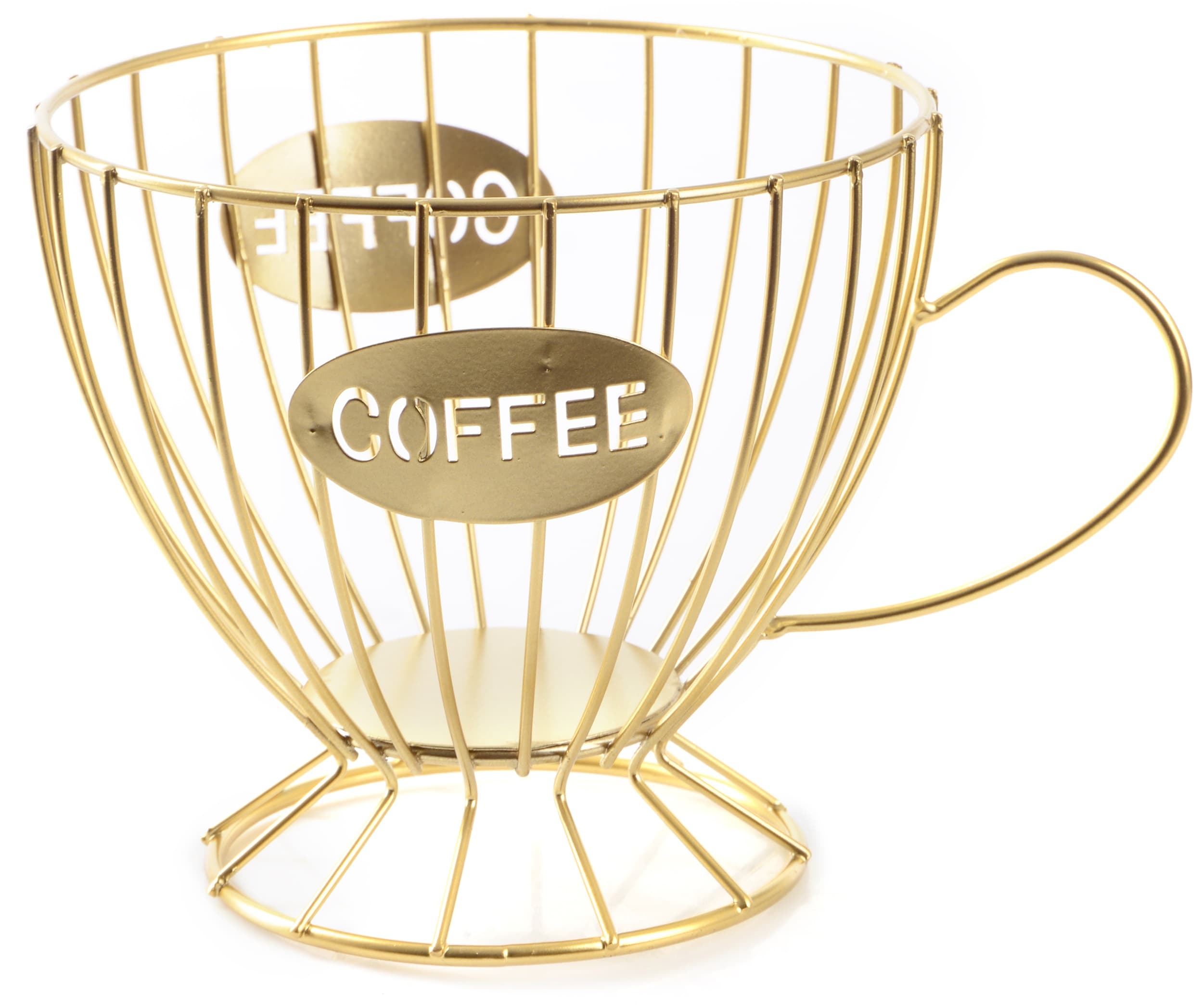 Блюдо VIVA LACY CUP GOLD д/фруктів/19.5x14x10.5 см (B090061)