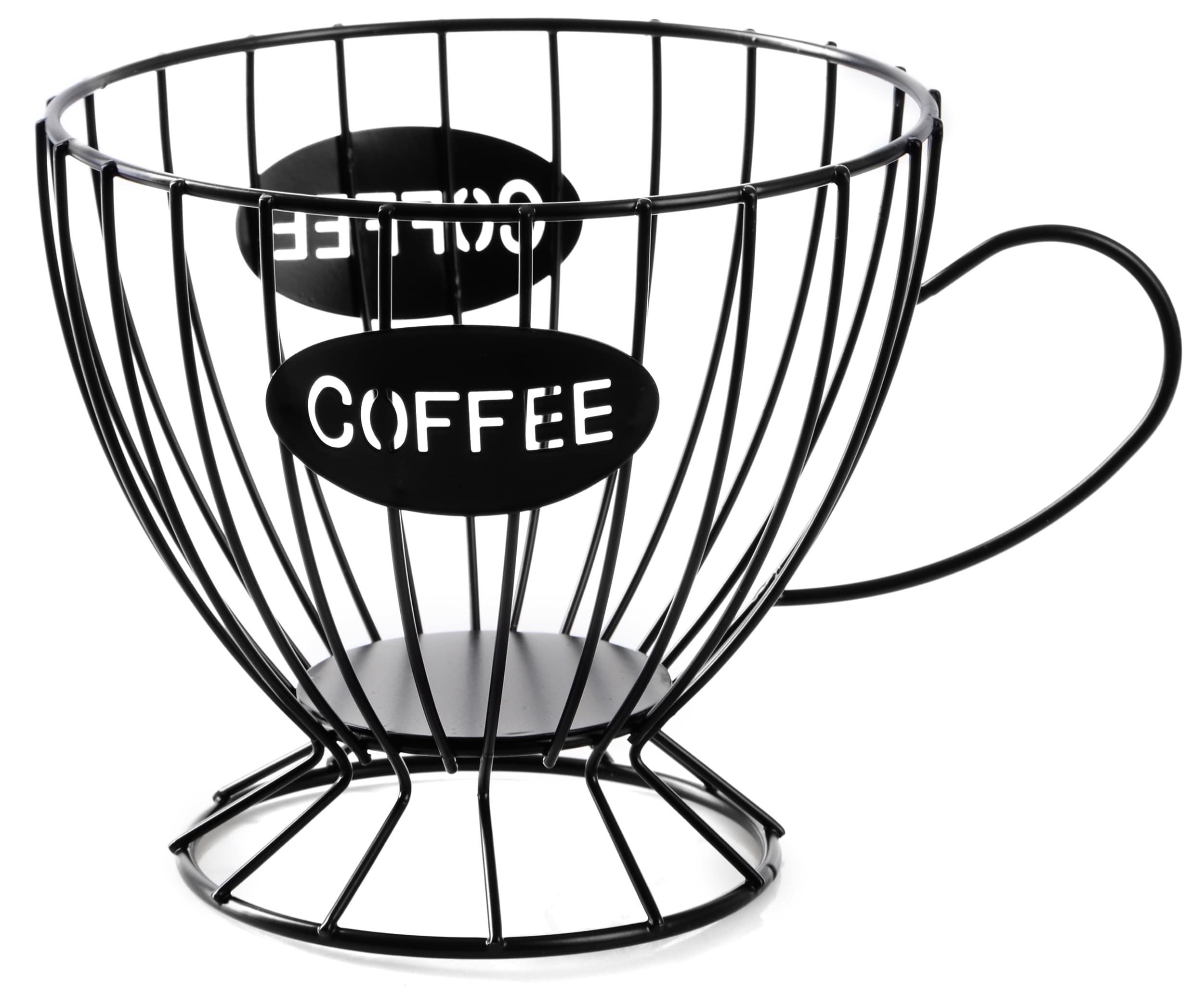 Блюдо VIVA LACY CUP BLACK д/фруктів/19.5x14x10.5 см (B090062)