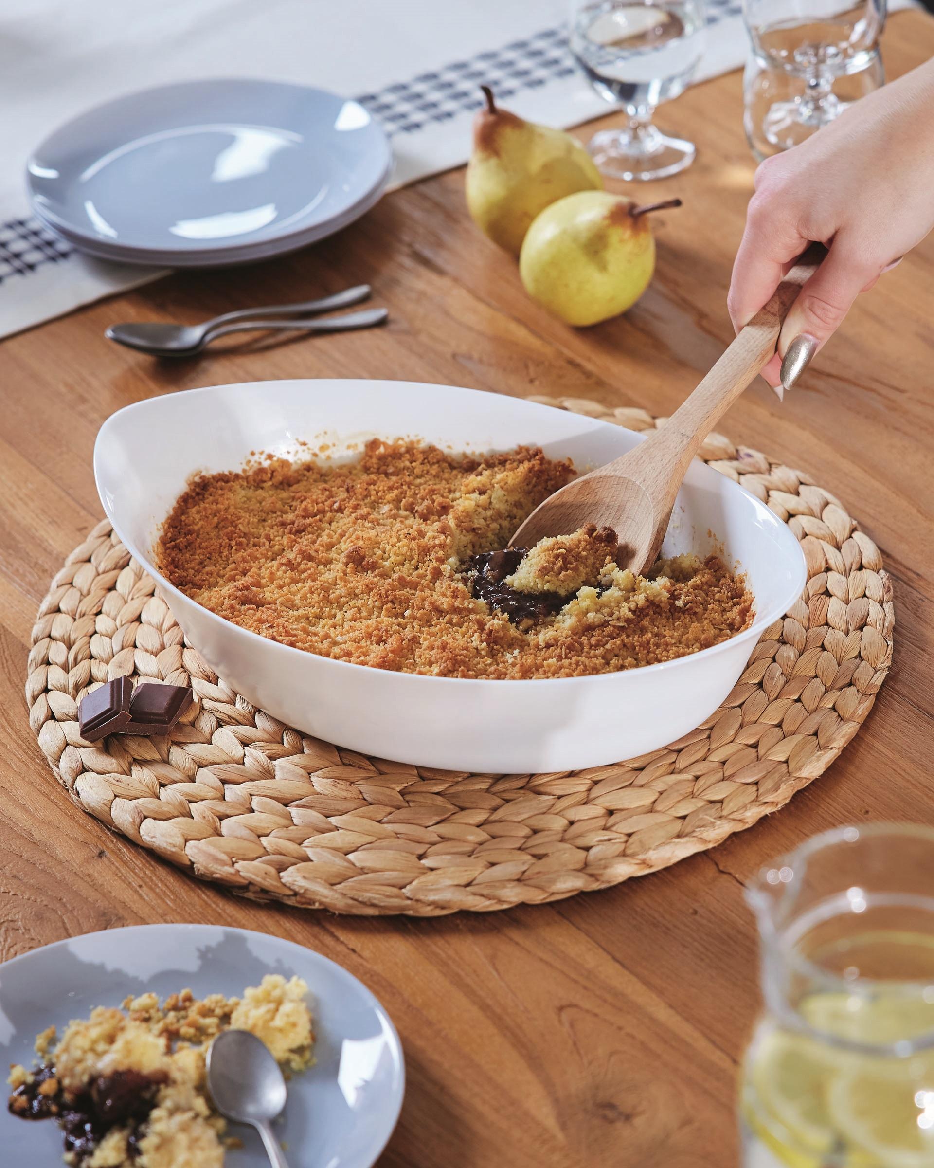 Форма с/к LUMINARC SMART CUISINE CARINE д.запік/овал/ 32*20 см з кришкою (V5945)