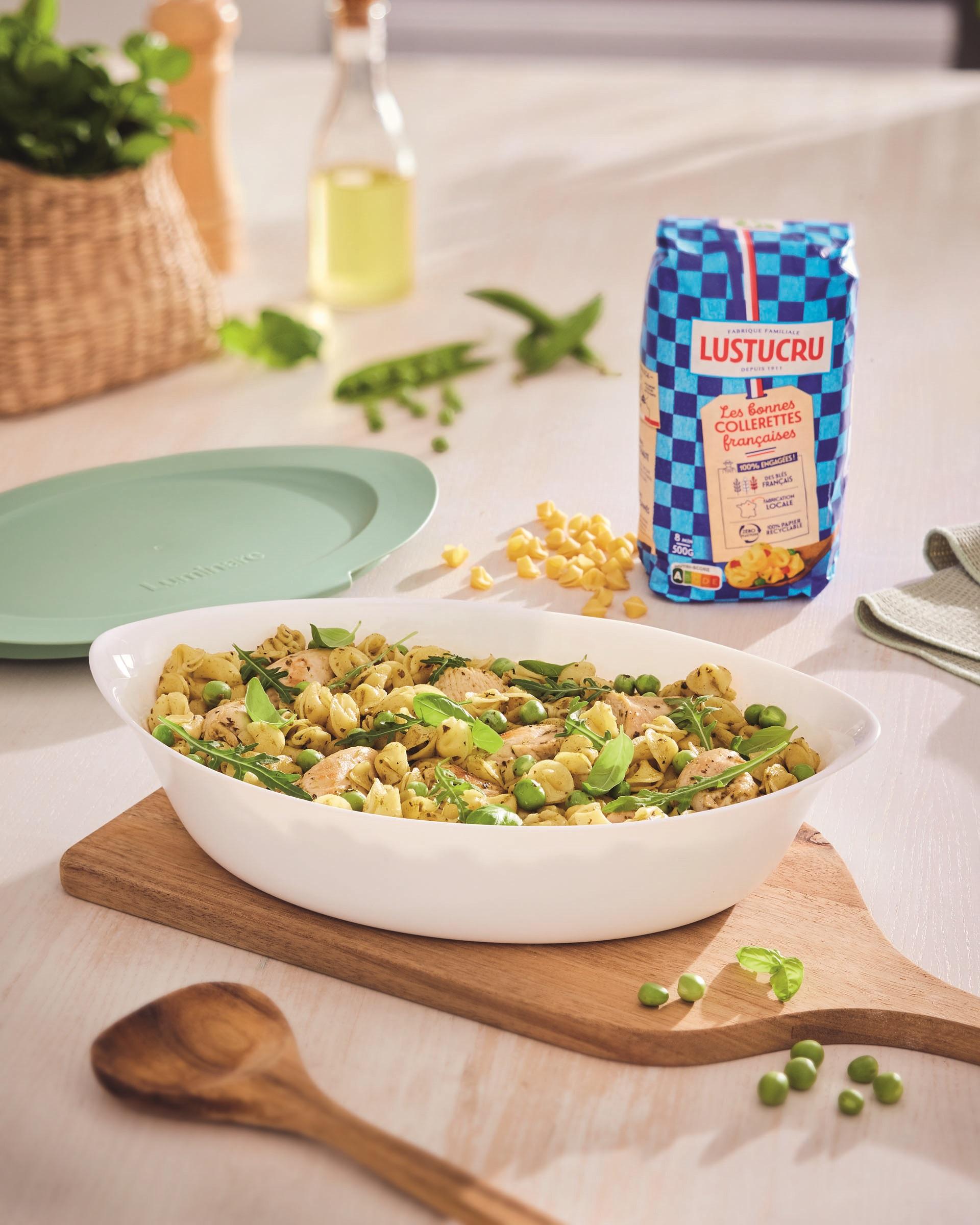 Форма с/к LUMINARC SMART CUISINE CARINE д.запік/овал/ 32*20 см з кришкою (V5945)