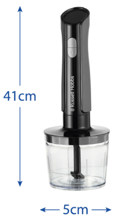 Блендерний набір RUSSELL HOBBS 27141-56 Matte Charcoal 3 in 1 Hand Blender