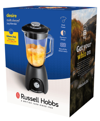 Блендер стаціонарний RUSSELL HOBBS 27121-56 Matte Charcoal Jug Blender