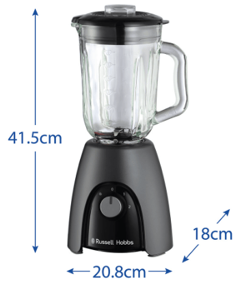 Блендер стаціонарний RUSSELL HOBBS 27121-56 Matte Charcoal Jug Blender