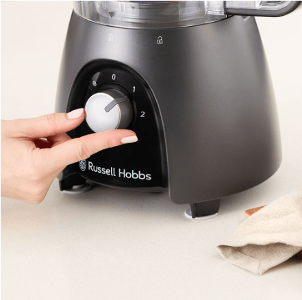 Кухонний комбайн RUSSELL HOBBS 27111-56 Matte Charcoal Food Processor
