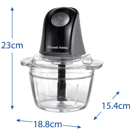 Кухонний комбайн RUSSELL HOBBS 27131-56 Matte Charcoal Mini Chopper