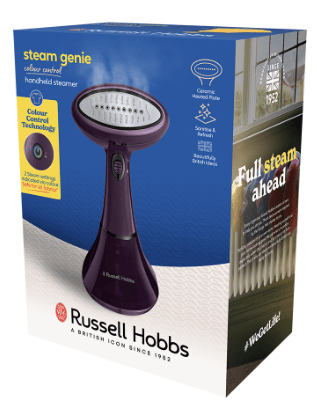 Відпарювач RUSSELL HOBBS 27410-56 Steam Genie Colour Control