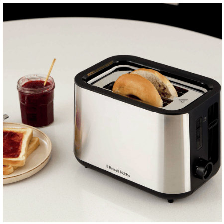Тостер RUSSELL HOBBS 27390-56 Heaton Brushed 2Slice Toaster