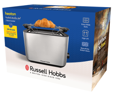 Тостер RUSSELL HOBBS 27390-56 Heaton Brushed 2Slice Toaster