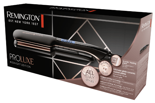 Випрямляч для волосся REMINGTON S9150B PROluxe Midnight Wide Plate Straightener
