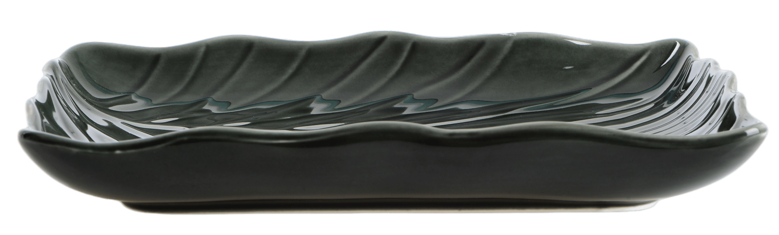 Блюдо Limited Edition LEAF GREY / 24.5х17 см /прямок. (B010787)