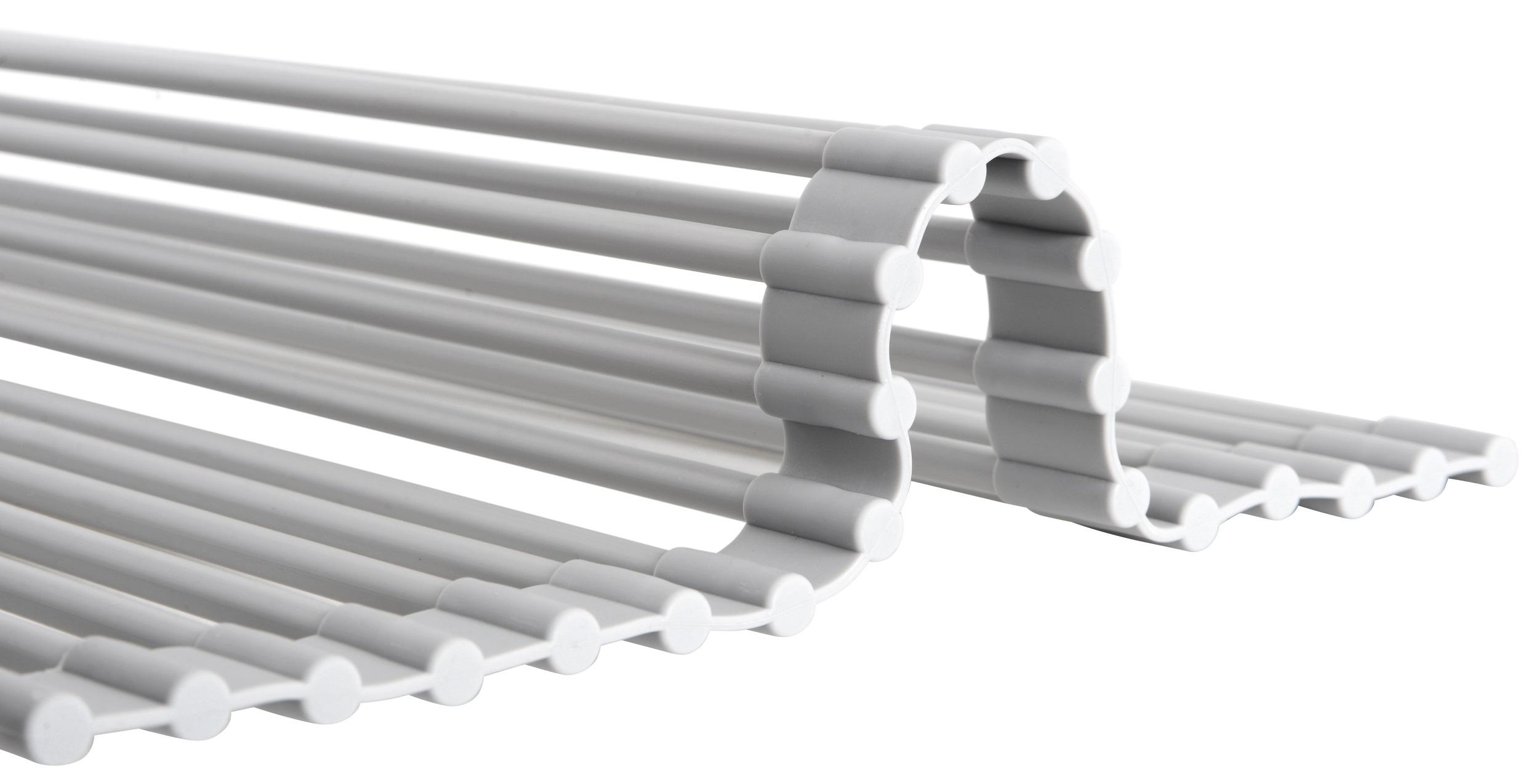 Кух.прилад RINGEL Grey line Килимок для мийки нерж/силікон 52*35.5 (RG-5136)