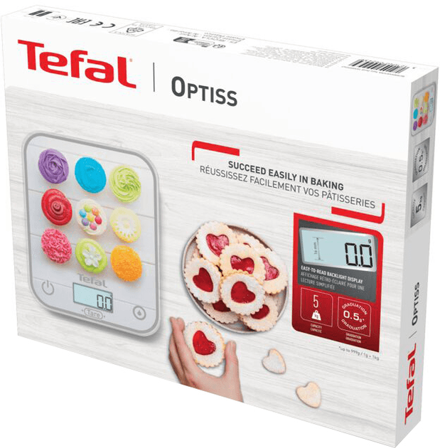 Ваги кухонні TEFAL BC50D4V0 Optiss Cake Pops