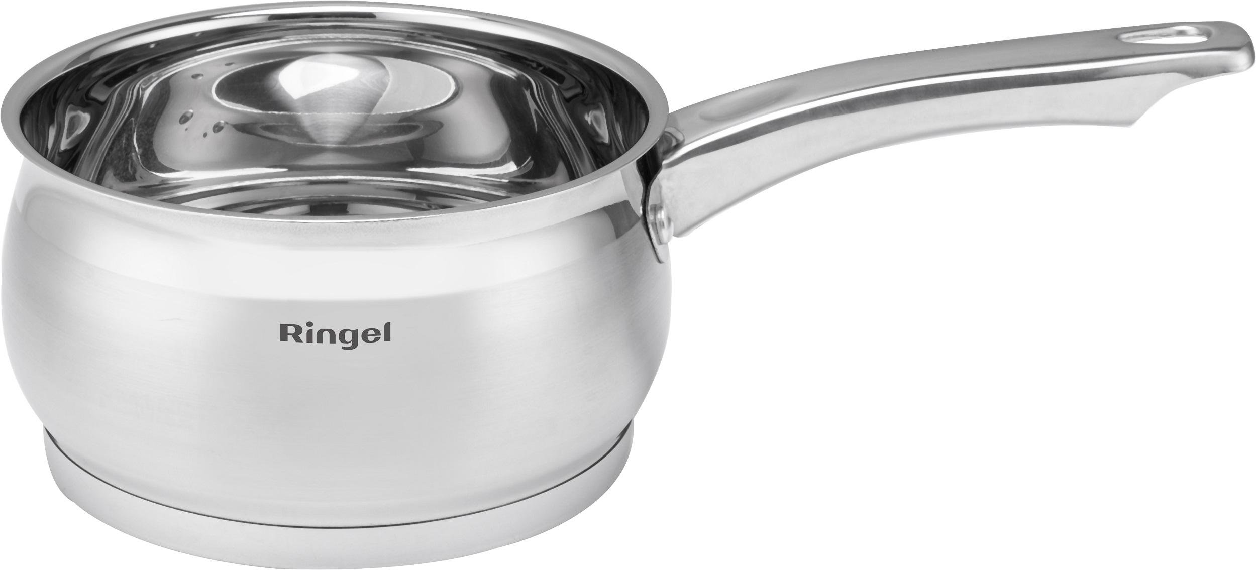 Ківш RINGEL Salsa нерж 16 см (2.2 л) з кришкою (RG-4034-16)