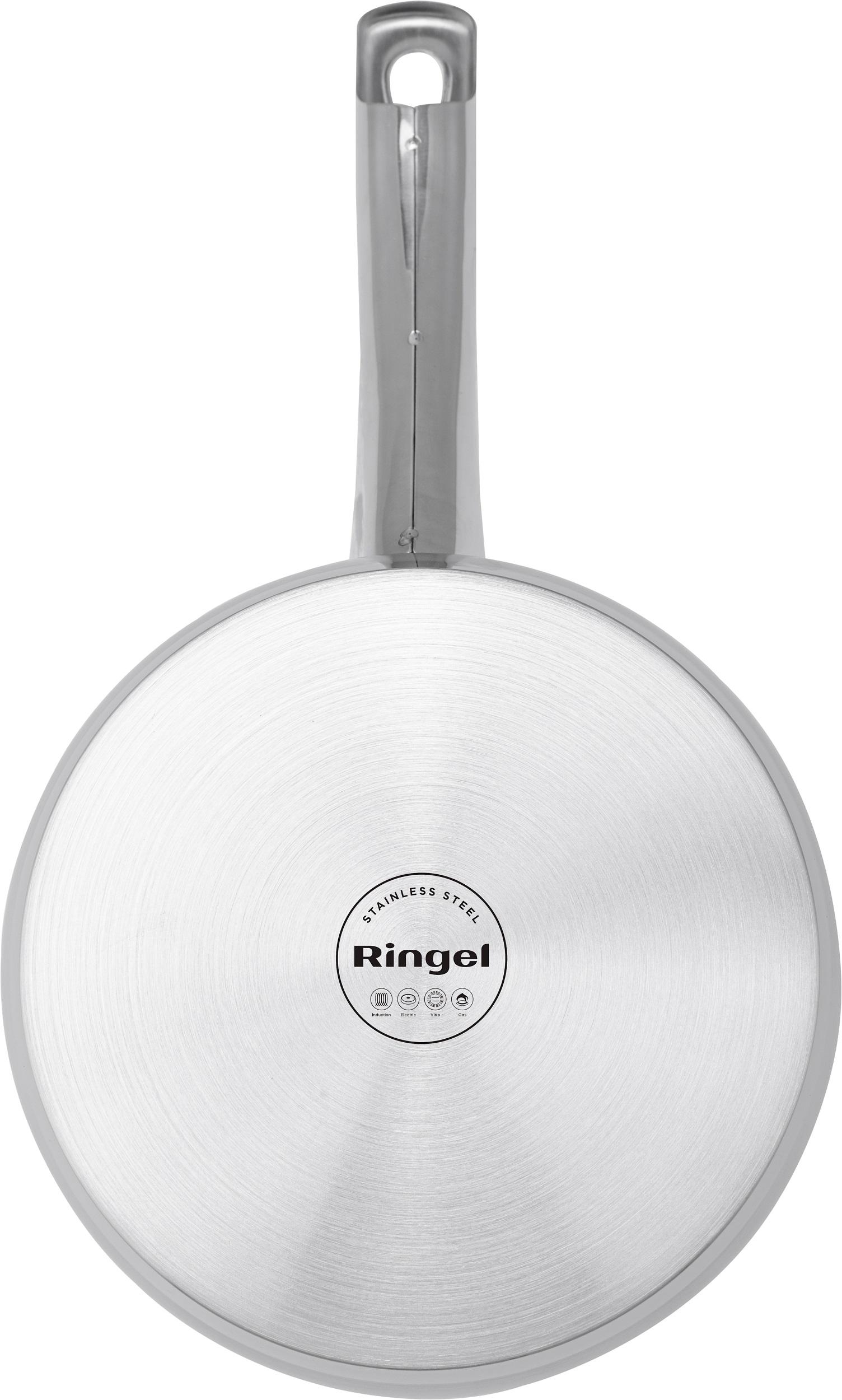 Ківш RINGEL Salsa нерж 16 см (2.2 л) з кришкою (RG-4034-16)