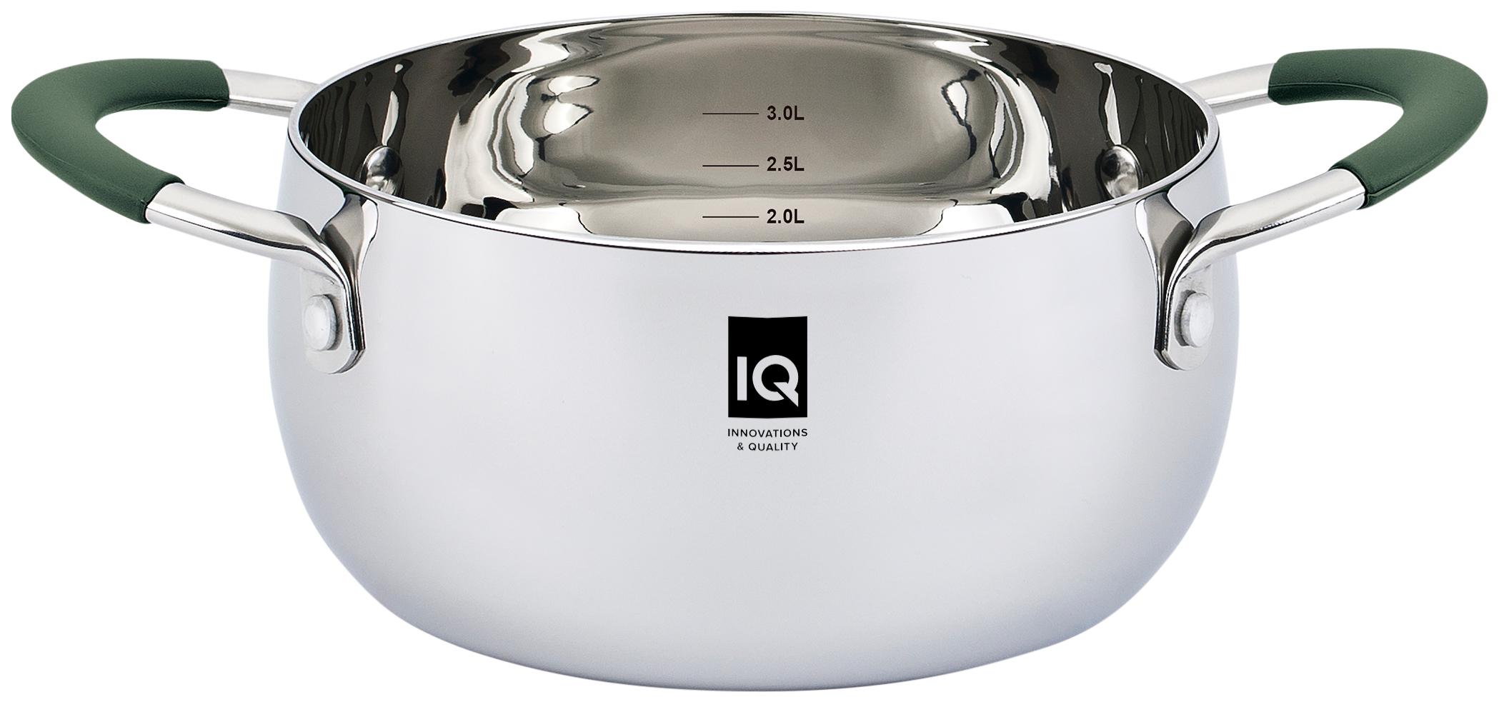 Каструля IQ Be Trendy 20 см (3.4 л) з кришкою (IQ-2044-20)