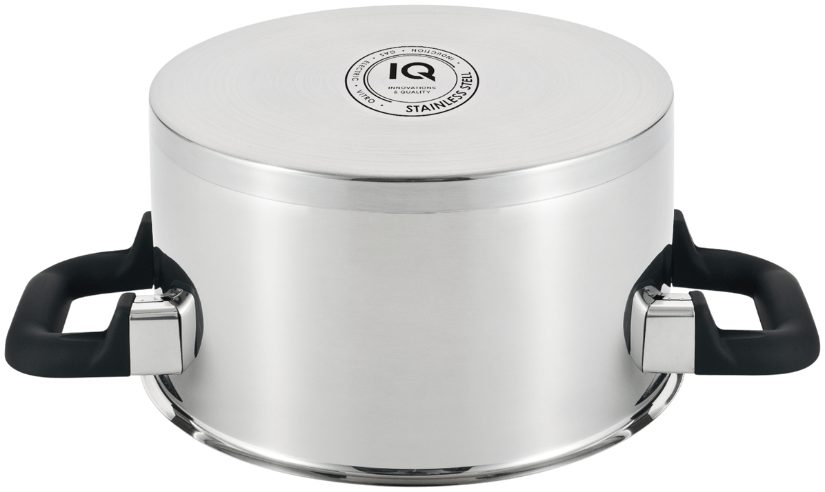 Каструля IQ Be Traditional 24 см (5.5 л) з кришкою (IQ-2046-24)
