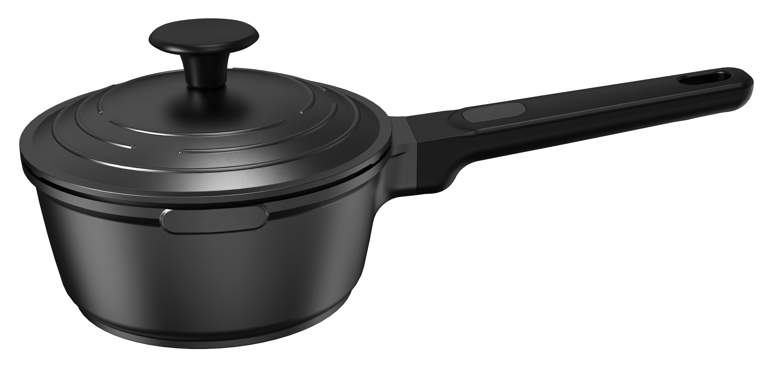 Ківш IQ Be Simple алюмінієвий 16 см (1.3 л) з кришкою (IQ-4049-16)
