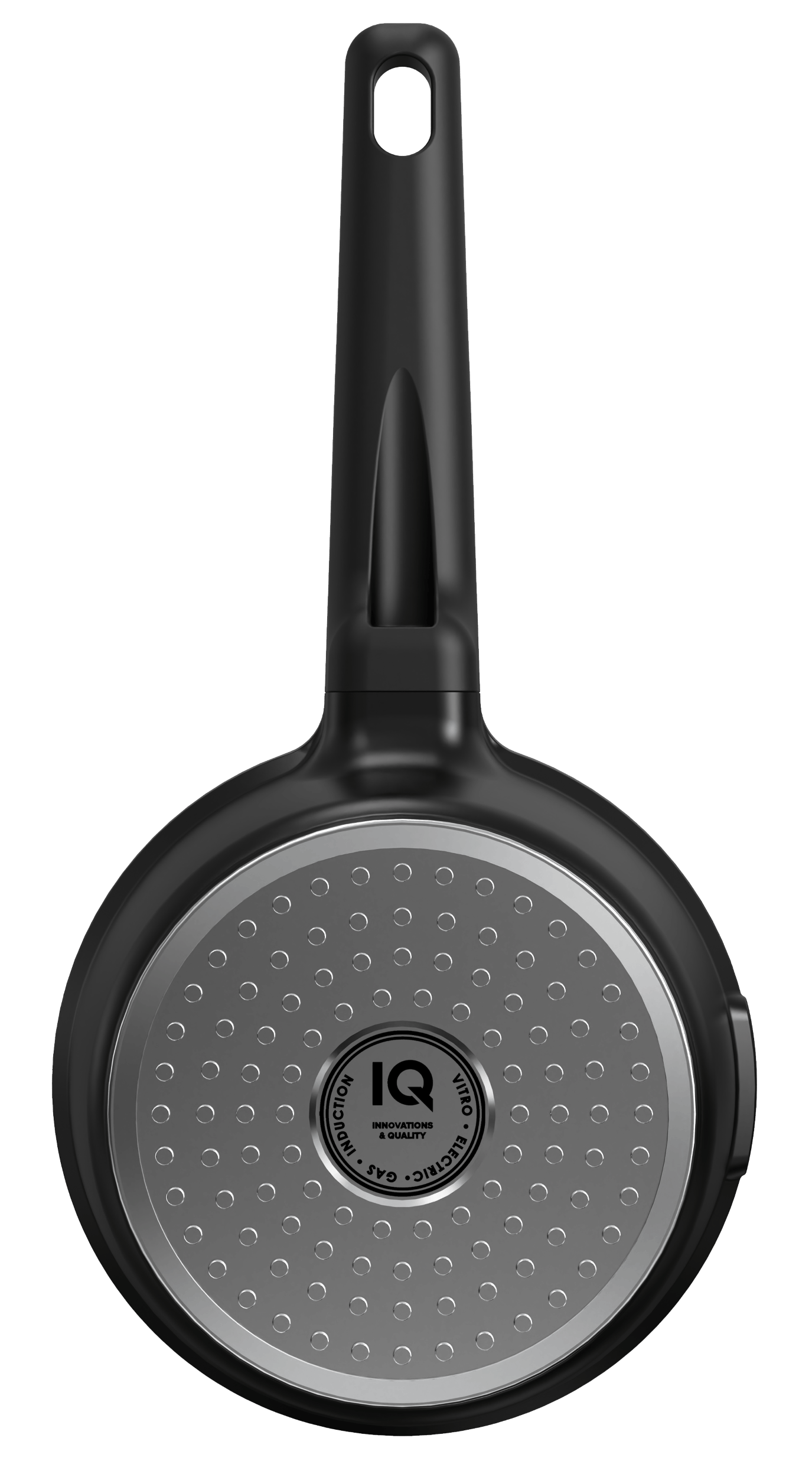 Ківш IQ Be Simple алюмінієвий 16 см (1.3 л) з кришкою (IQ-4049-16)