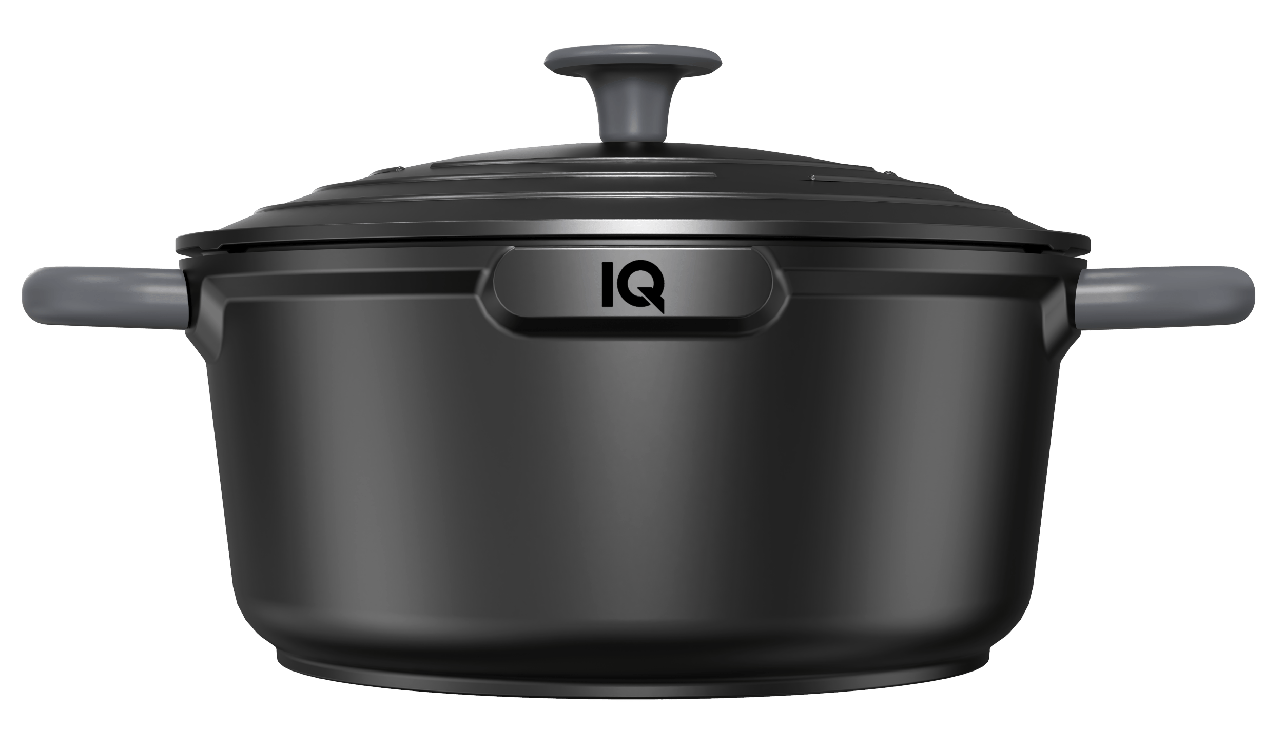Каструля IQ Be Creative алюмінієва 20 см (2.4 л) з кришкою (IQ-2047-20)