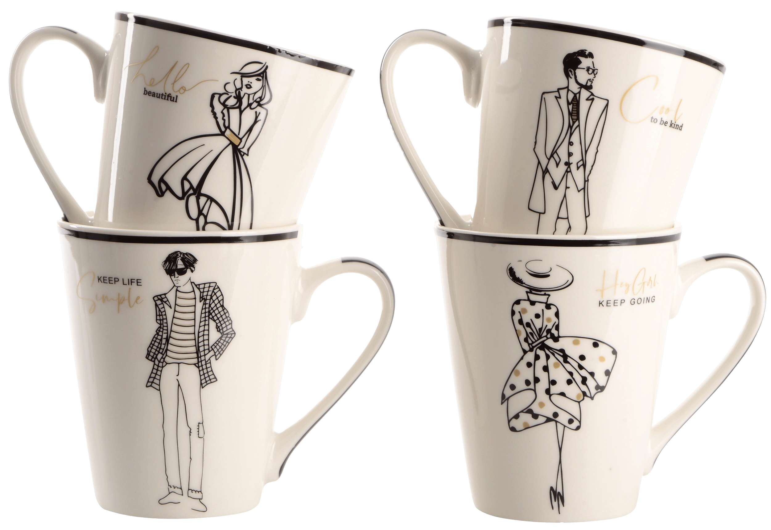 Чашка Limited Edition COUTURE B / 300 мл (B02-E0824B)