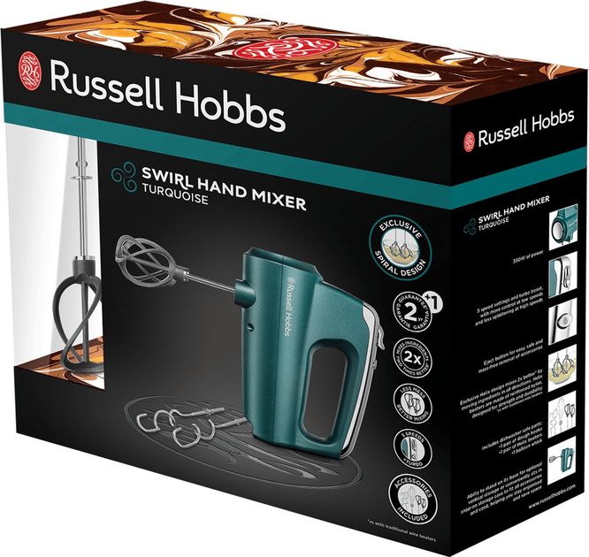 Міксер без чаші RUSSELL HOBBS 25891-56 Turquoise