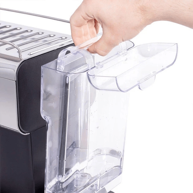 Кавоварка еспрессо RUSSELL HOBBS 26451-56 Distinctions Ocean, 1,1л, мелена + чалди, синьо-сріблястий