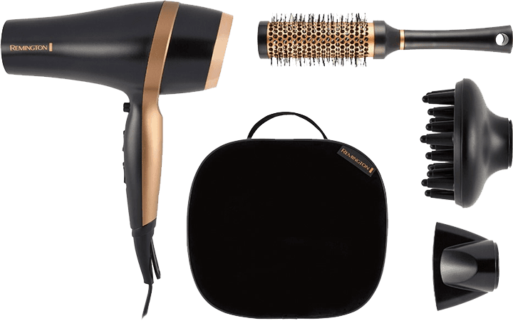 Фен REMINGTON Salon Smooth D6960GP, чорний