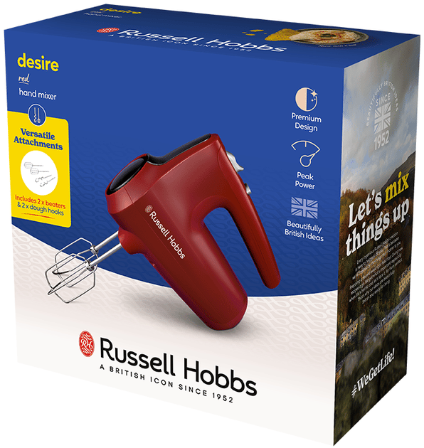 Міксер без чаші RUSSELL HOBBS 27150-56, червоний