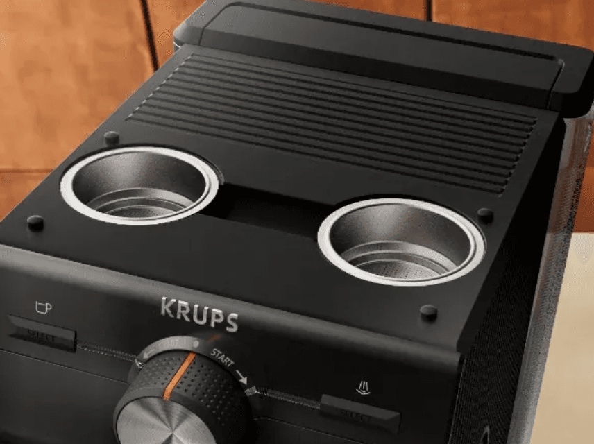 Каво машина KRUPS XP381810 OPIO BLK РІЖКОВА КАВОВАРКА