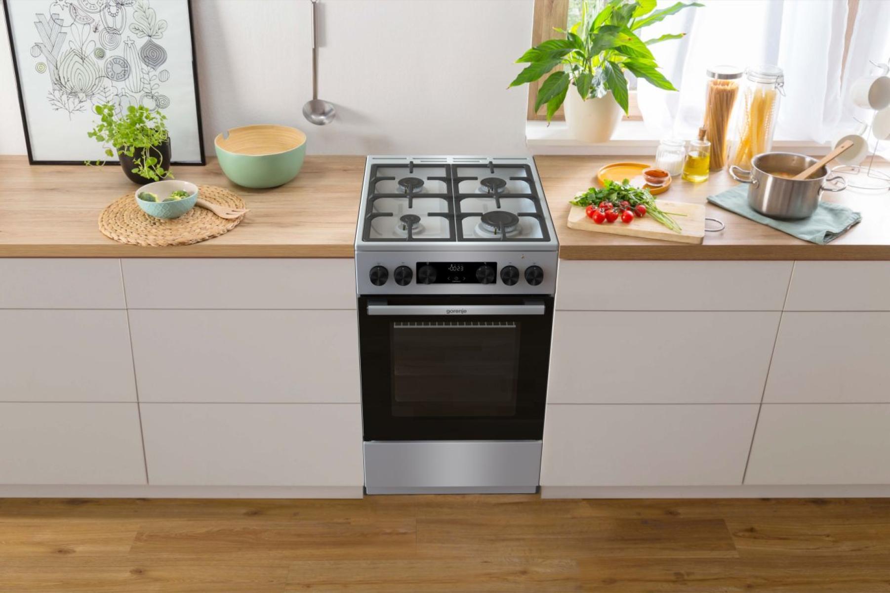 Плита комбінована GORENJE GKS5C70HXF